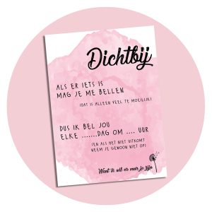 Ansichtkaart Dichtbij