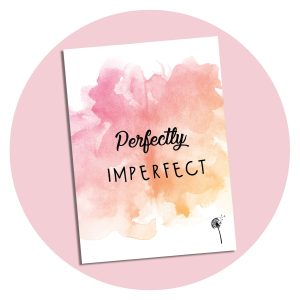 Ansichtkaart Perfectly Imperfect