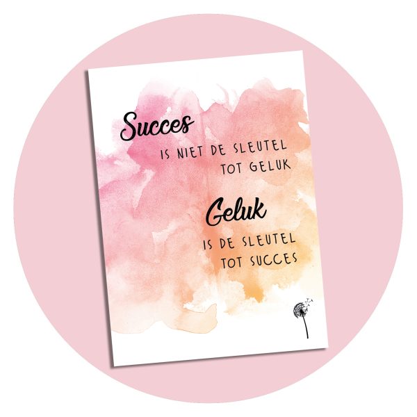 Kaart succes 1