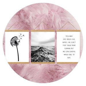 Poster | Drieluik Feelings