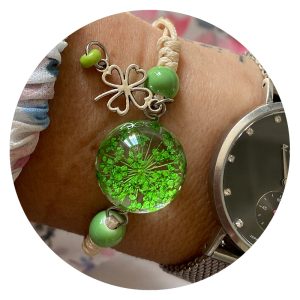 Armband | Klavertjes | Groen