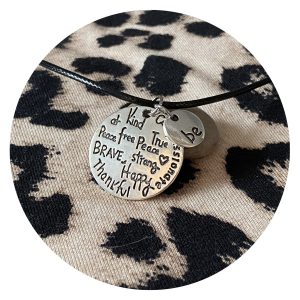 Ketting | Be (what you want) | Leren veter