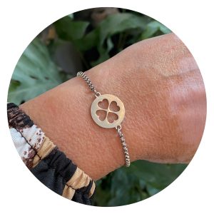 Armband | Klavertje vier | Vijf uitvoeringen