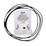 Geluk engeltje met spreuk