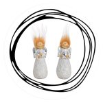 Engeltje met rode haartjes