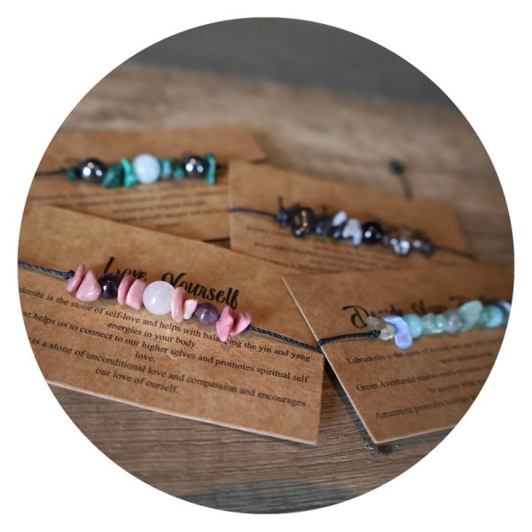 Armband met kristallen