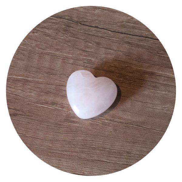 Hartvormige Rozenquartz