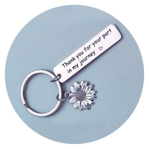 Sleutelhanger Thank you for your part in my journey