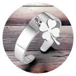 Ring met los klavertje