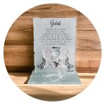 Geluk engeltje met spreuk