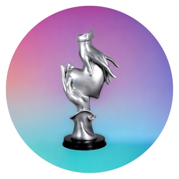 Twee handen een hart