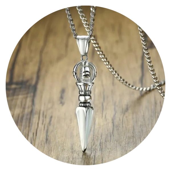 Herenketting met dolkamulet