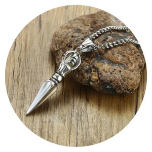 Herenketting met dolkamulet