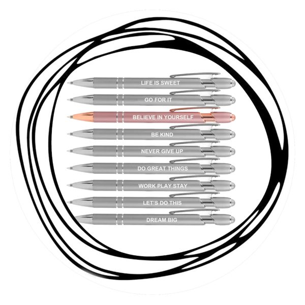 Rose pen believe in yourself