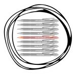 Rose pen never give up