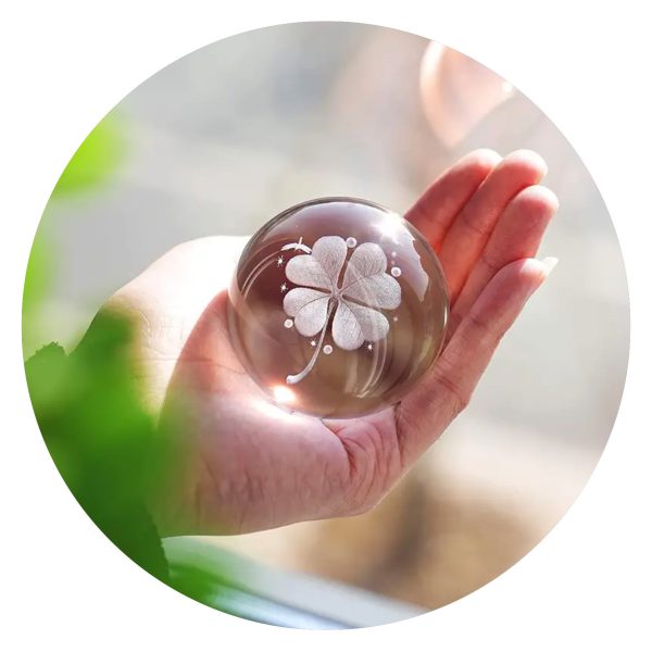 Klavertje vier in bol