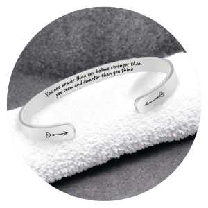 Armband You are braver than you believe