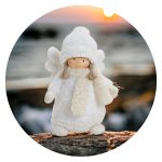 Grote lieve pluche engel