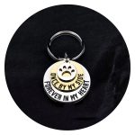 Sleutelhanger Once by my side forever in my heart