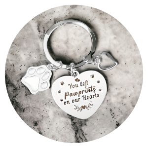 Sleutelhanger You left pawprints