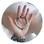 Armband Chakra Stenen met Pluis