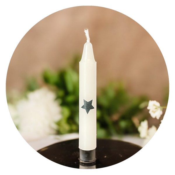 Kaarsje met ster