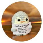 Positive penguin grijs