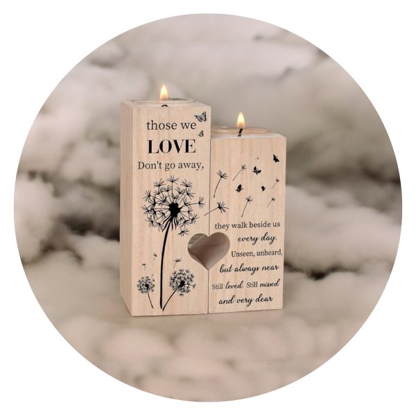 Set van twee kandelaars