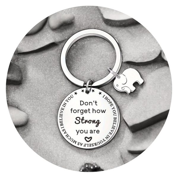 Sleutelhanger Dont forget how strong you are