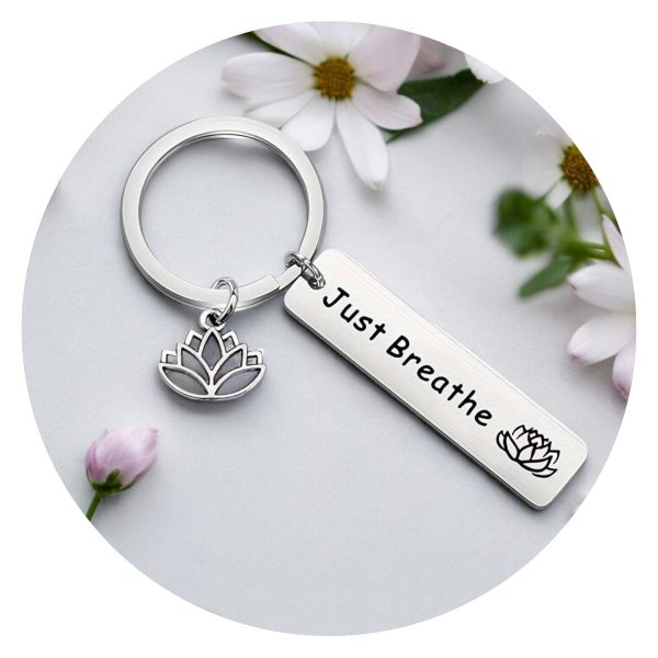 Sleutelhanger Just breathe