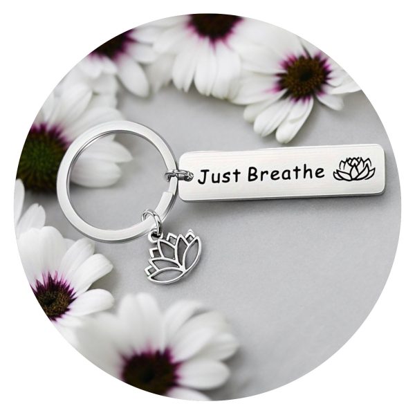 Sleutelhanger Just breathe