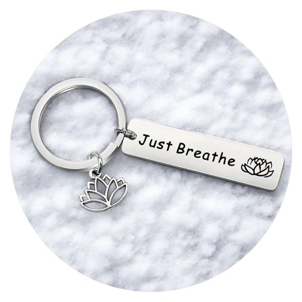 Sleutelhanger Just breathe