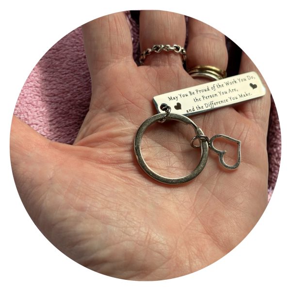 Sleutelhanger May you be proud Thank you