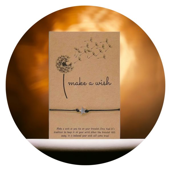 Wensarmbandje Make a wish