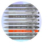 Pennen met sarcastische quote Dream crusher