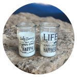 Kaarsje Happy en Happiness