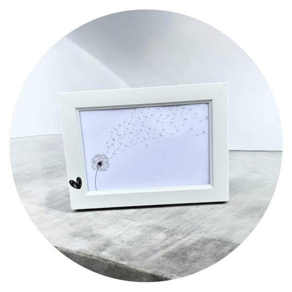 Fotolijstjes landscape een hartje