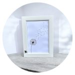 Fotolijstjes portret drie hartjes