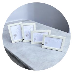 Fotolijstjes portret-landscape met hartje