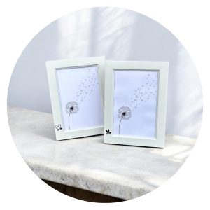 Fotolijstjes portret-staand met hartje