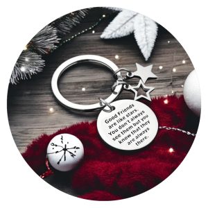 Sleutelhanger good friends are like stars