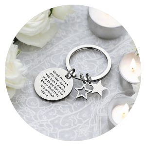 Sleutelhanger good friends are like stars