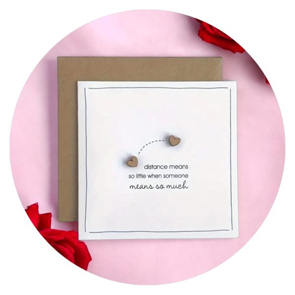 Ansichtkaart distance