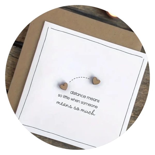 Ansichtkaart distance