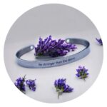 Armband Be stronger than the storm