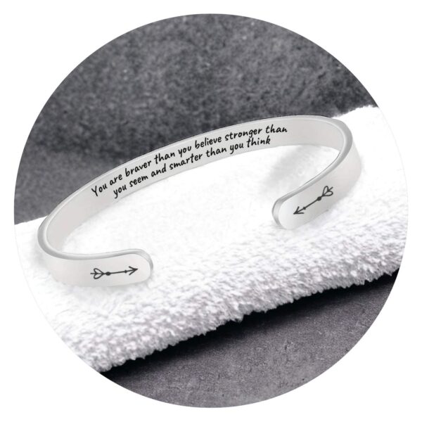 Armband You are braver than you believe