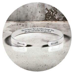 Armband You are braver than you believe