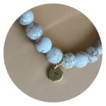 Armband Chakra Stenen met Pluis