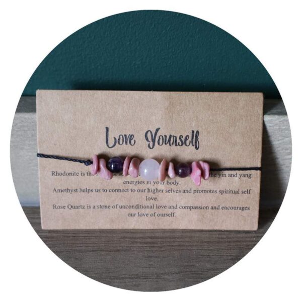 Armband met kristallen