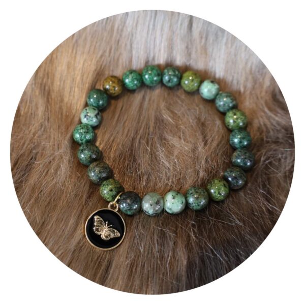 Kralenarmband met African Turquoise